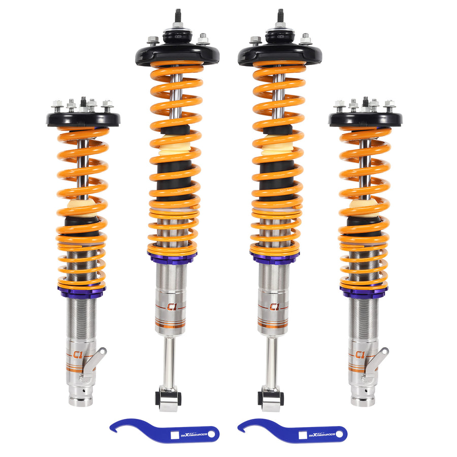 Comfort 1 COILOVER Shocks Struts compatible for Honda Accord 03-07 TSX 04-08