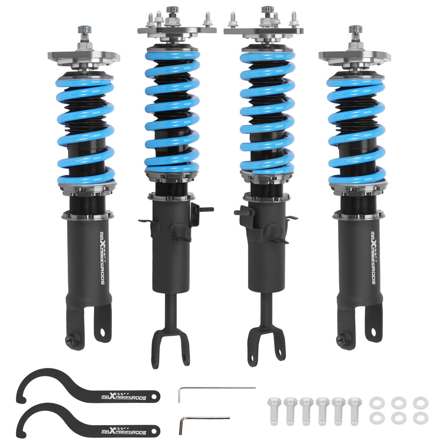 T6 Coilovers Lowering Kit compatible for Nissan 350Z compatible for INFINITI G35 03-07 RWD