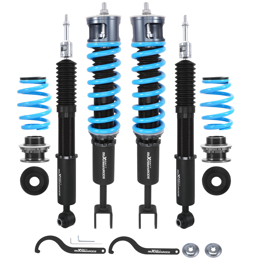 T6 Coilovers Lowering Coils compatible for Audi A4 Quattro B6 B7 2002-2008