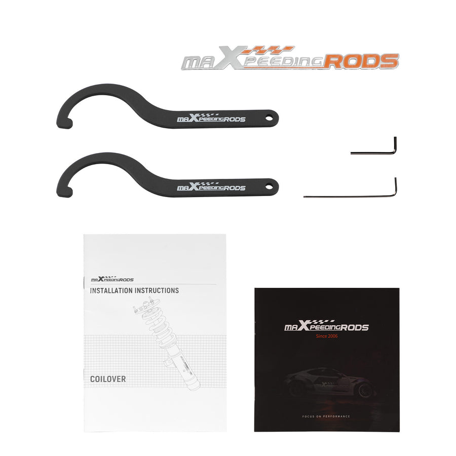Compatible for Audi A6 / A6 QUATTRO C7 12-18 T6 Adjustable Coilovers Lowering Kit