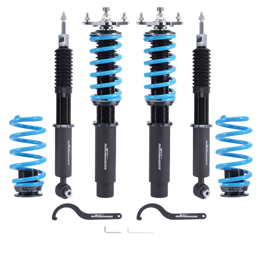 T6 Coilovers Lowering Suspension Kit compatible for Audi A4 B9 2015-2021 compatible for FWD