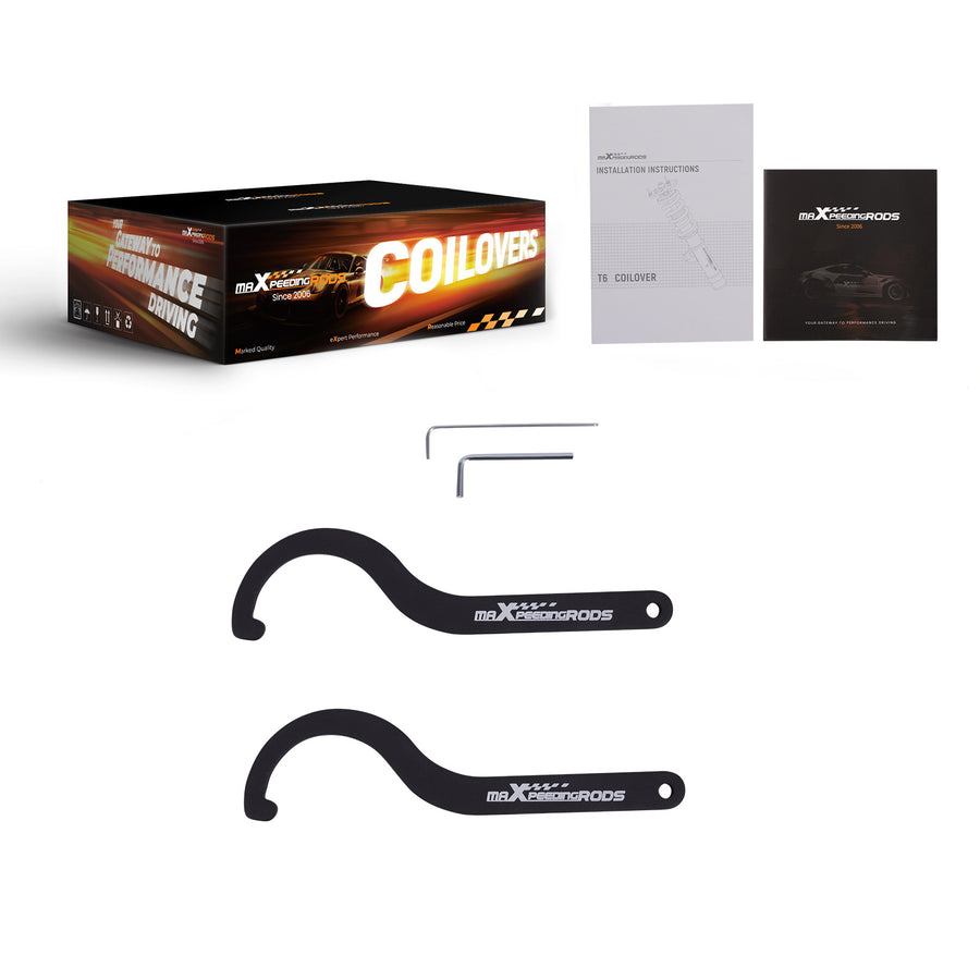 T6 Coilovers Lowering Kit compatible for Porsche Cayman 981 2013-2016