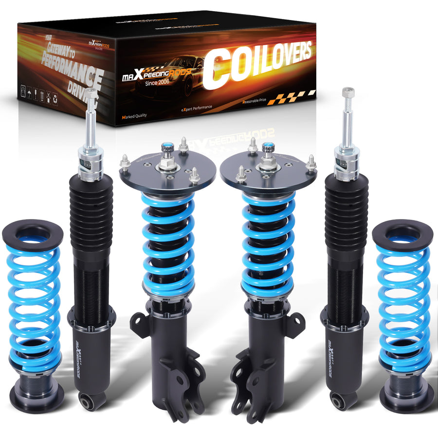 24 Way Adjustable Dampening Coilovers For 16-19 compatible for Chevrolet Cruze