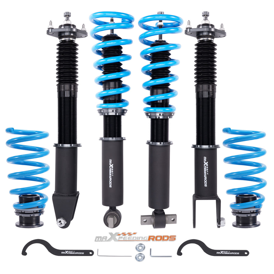 Coilovers 24 Way Adjustable Suspension compatible for Cadillac CTS RWD 03-07