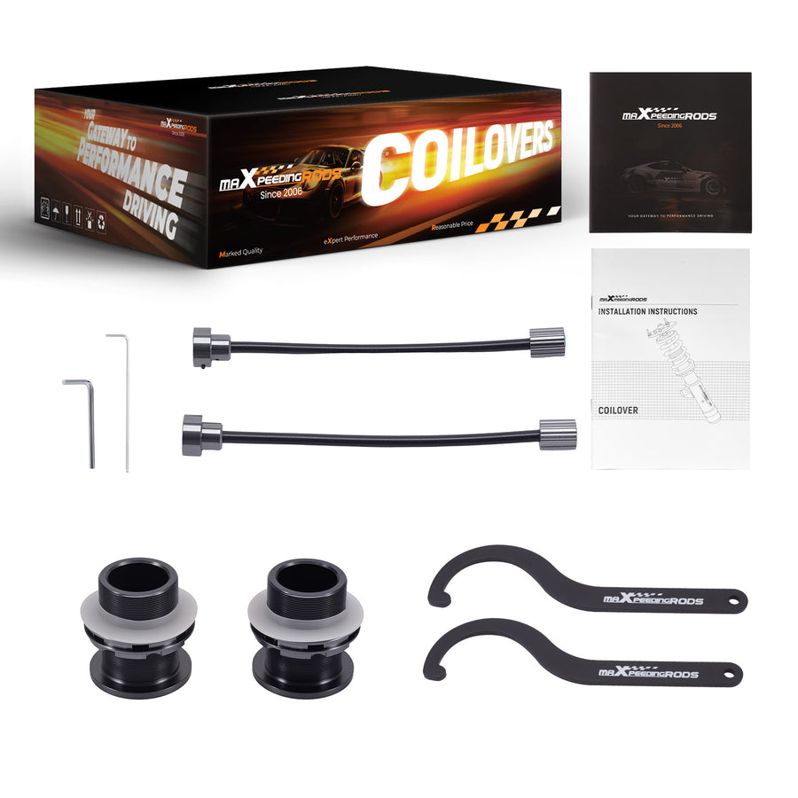 Racing Coilovers Suspension Struts Kit compatible for Cadillac CTS AWD 08-14