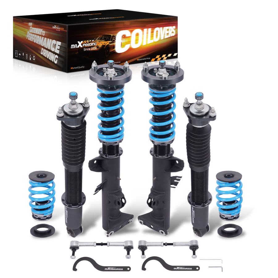 T6 Coilovers Strut Shocks For 96-02 compatible for BMW Z3 (E36) CoupeRoadster