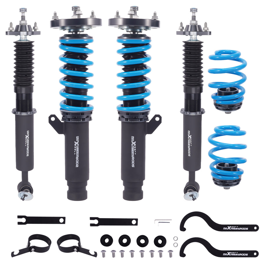 T6 Coilovers 24 Level Damper compatible for BMW 3-Series AWD E46 325xi 330xi