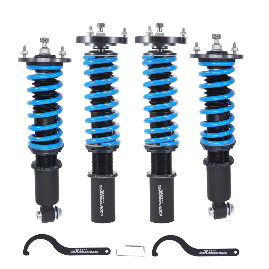 24 Level Adjustable Coilovers Lowering Kit compatible for BMW 6 Series E63E64 2003-2010