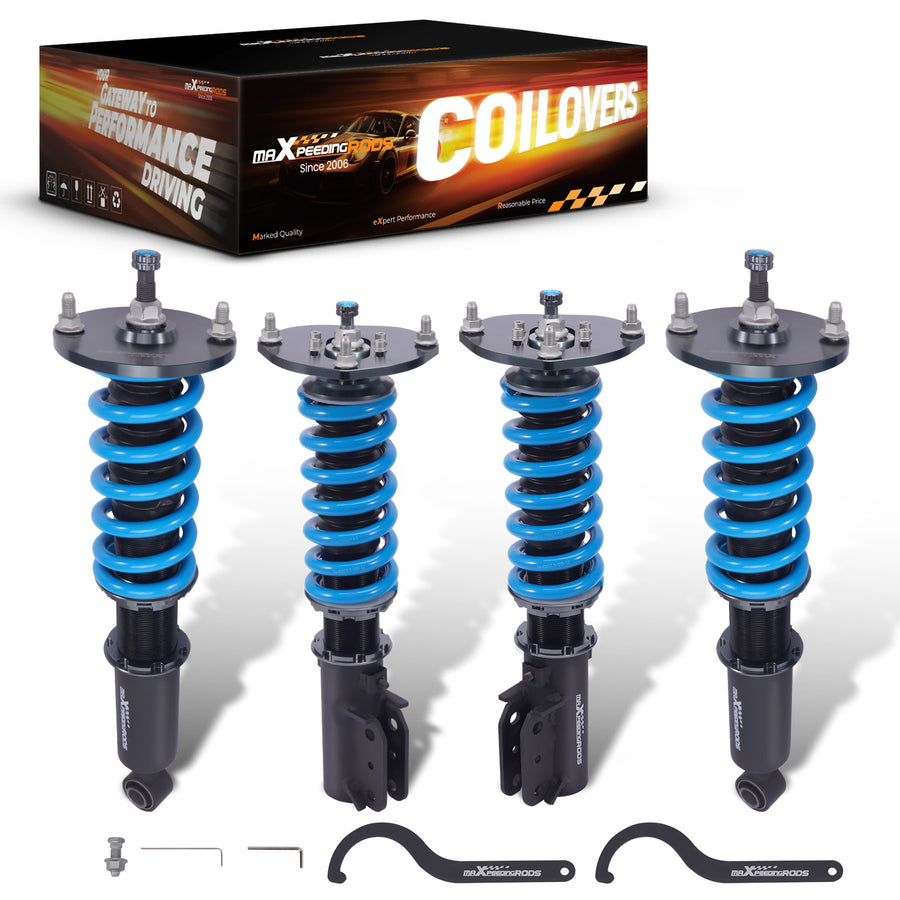 T6 Coilovers 24 Way Suspension compatible for Mitsubishi Eclipse AWD 90-94