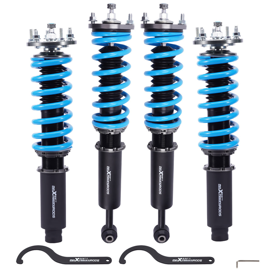 24 Ways Damper Adjustable Coilover Kit compatible for Honda Accord 2003-2007 lowering kit