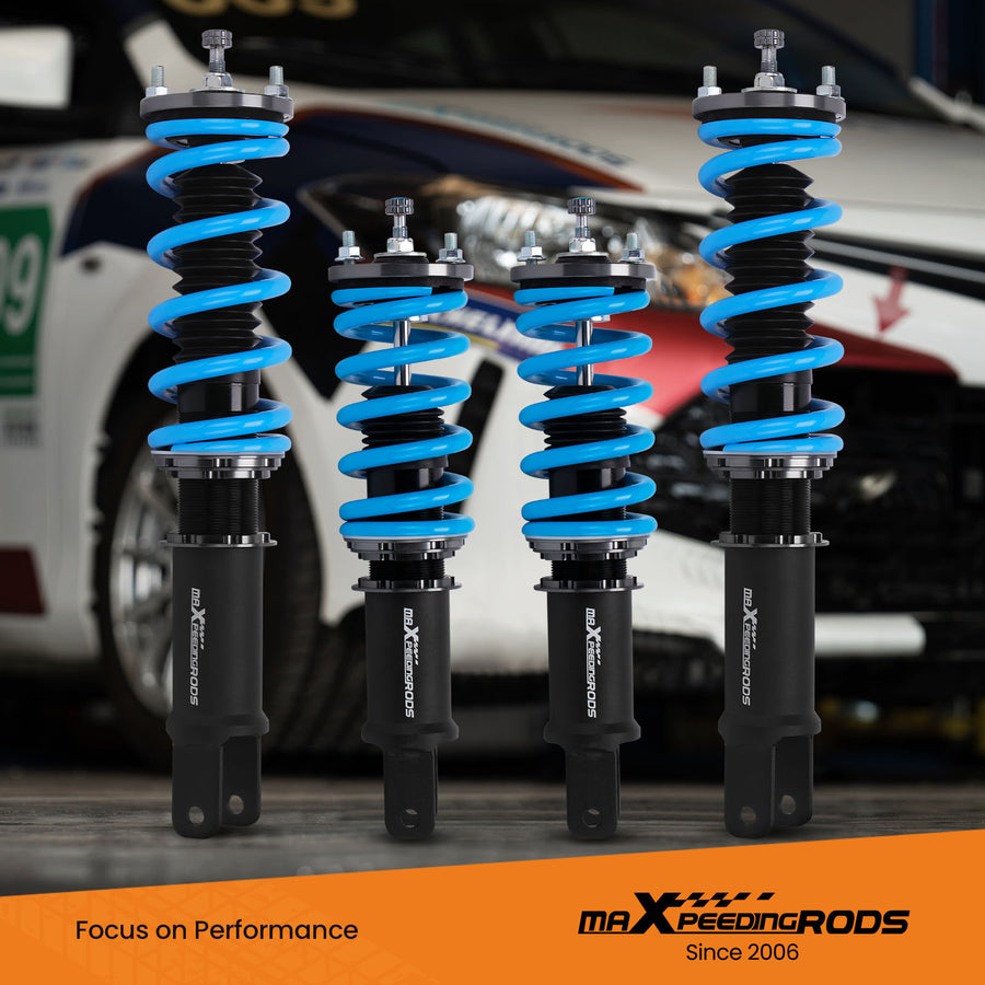 COT6 Coilovers 24Way Adjustable Suspension compatible for Honda S2000 00-09 lowering kit