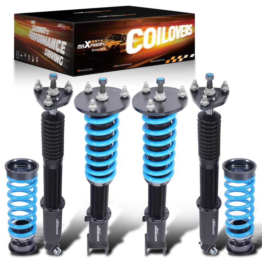 T6 Coilovers 24 Way Damper Suspension compatible for Lexus IS200T 17-25 RWD