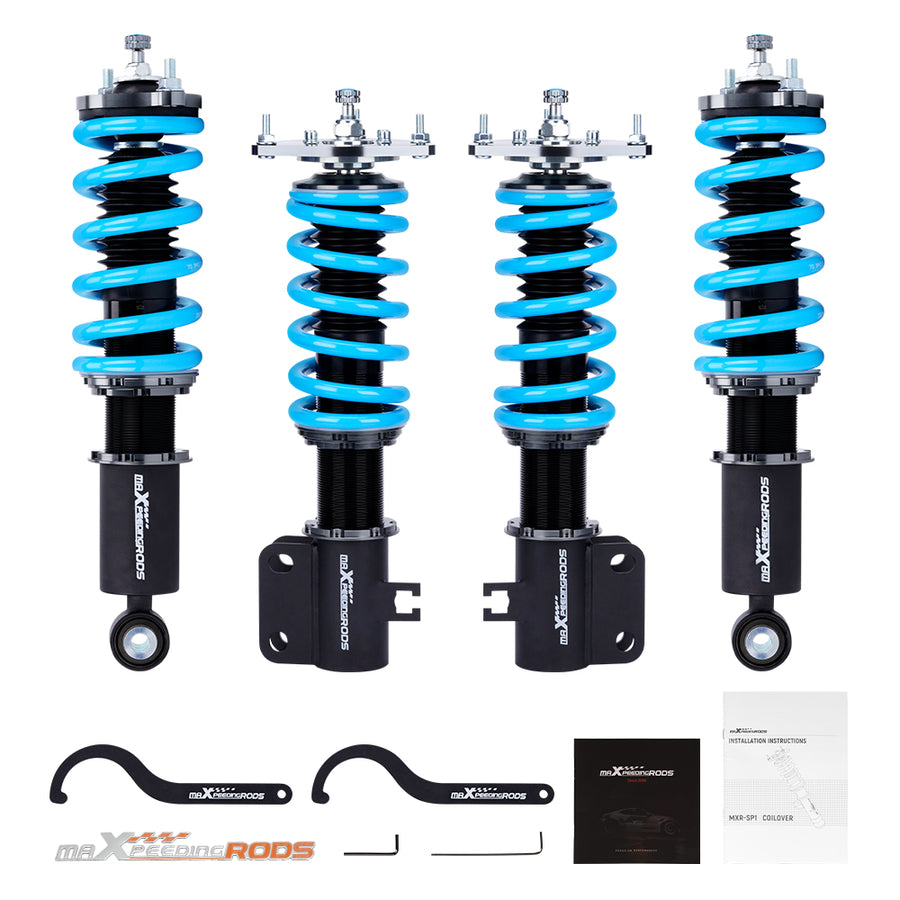 24 Way Coilovers Kit compatible for Subaru Legacy GT Sedan 4-Door 1998-2004 lowering kit