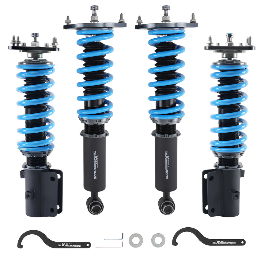 24 Level Damper Adjustable Coilovers Lowering Kit compatible for Mazda RX-7 1985-1992