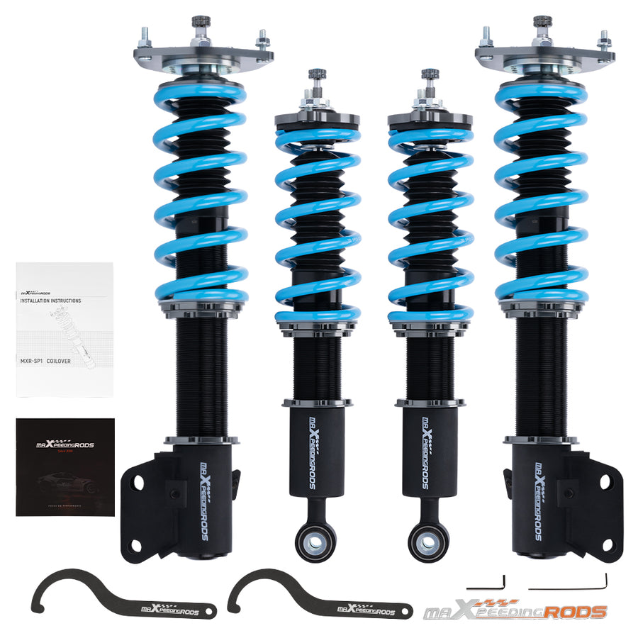 T6 Coilovers Shocks Springs Kit compatible for SUBARU OUTBACK 2000-2004