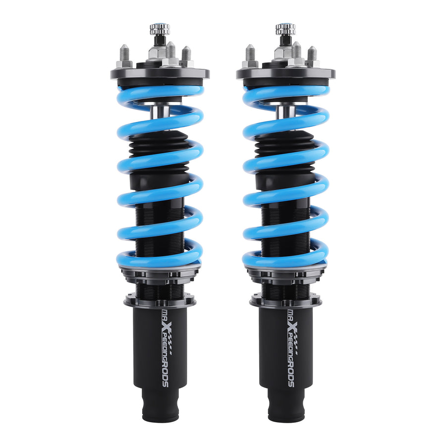 24-Step Adjustable Coilover Suspension compatible for Honda Prelude 88-91