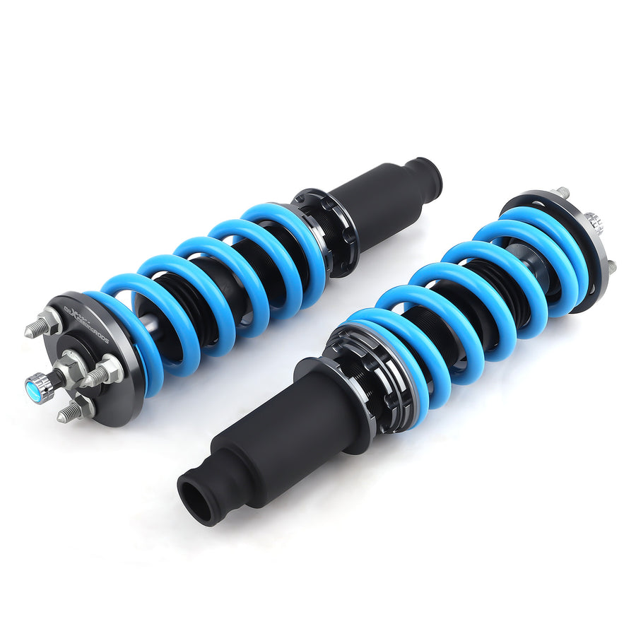 24-Step Adjustable Coilover Suspension compatible for Honda Prelude 88-91