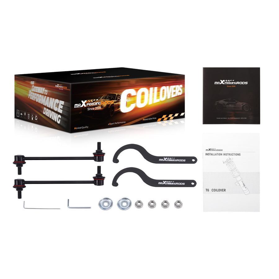 T6 Coilover 24 Ways Damper Adjustable compatible for Acura RDX 2007-2012
