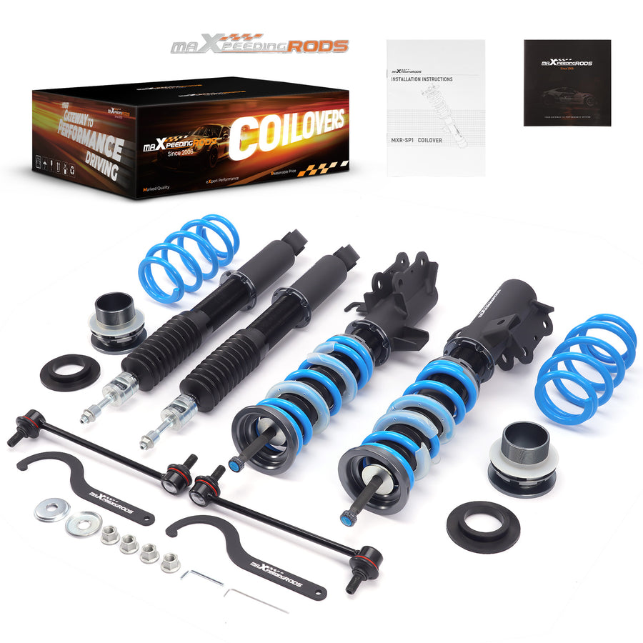 Coilovers 24 Level Adjustable Suspension Strut Kit compatible for Buick Regal FWD 2011-2017