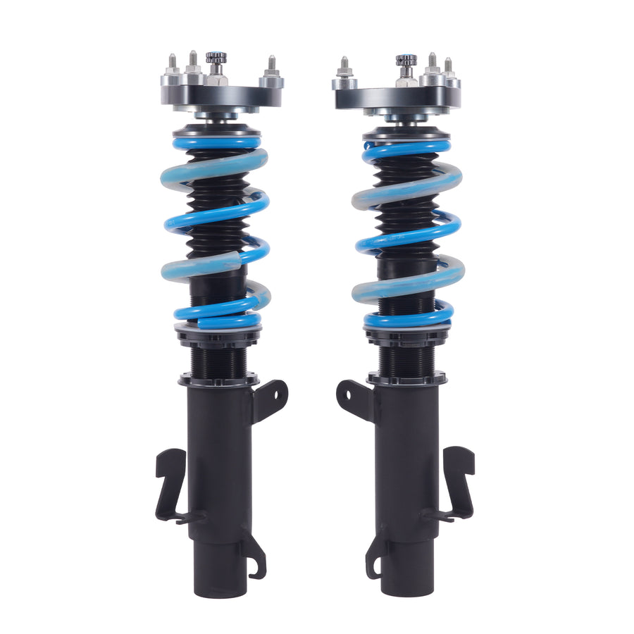 Racing Coilovers Kit 24 Way Damper Strut compatible for Volvo S40 Sedan compatible for FWD 2004-2012