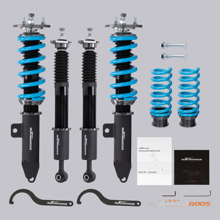 Racing Coilover Lowering Kit Suspension Damper Compatible for Dodge Challenger R/T 5.7L V8 RWD 2009-2010
