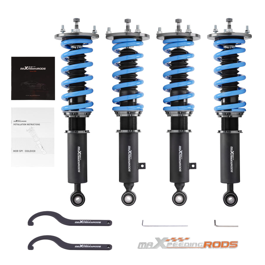 Street Coilovers 24 Ways Damper Shocks Kit For TOYOT compatible for SUPRA 87-92 lowering kit