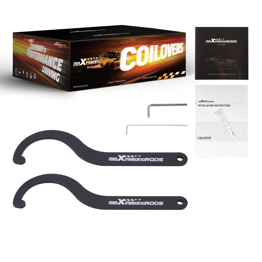 Coilover Lowering Kit Adjustable Damper compatible for Acura TL BASE 2009-14