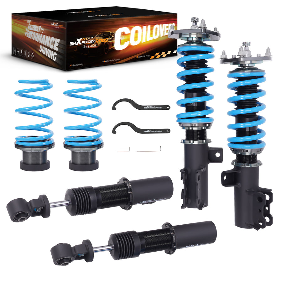 T6 24 Level Coilovers Lowering Kit compatible for Hyundai Veloster 2012-2018