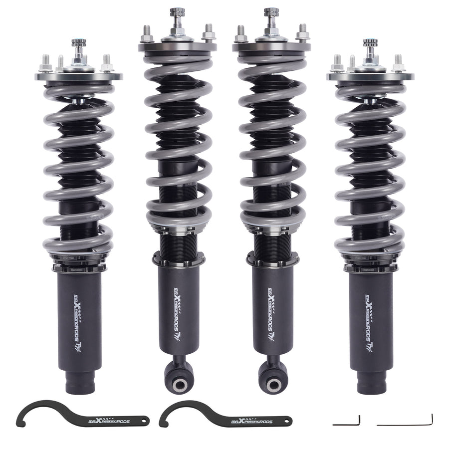 Compatible for Honda Accord 98-02 T7 Coilover 24 Step Damper Lowering Kit