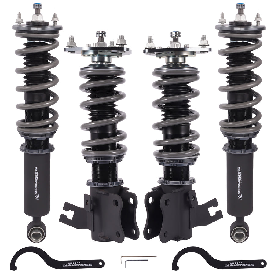 T7 Coilovers 24 Way Damper Adjustable compatible for Nissan 240SX S13 89-94