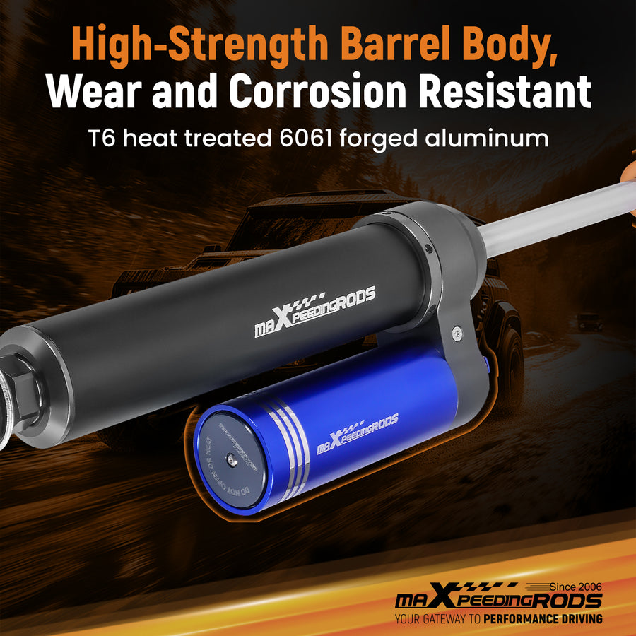 Remote Reservoir Front Shocks Pair2-3 Lift compatible for Jeep Wrangler TJ 1997-2006