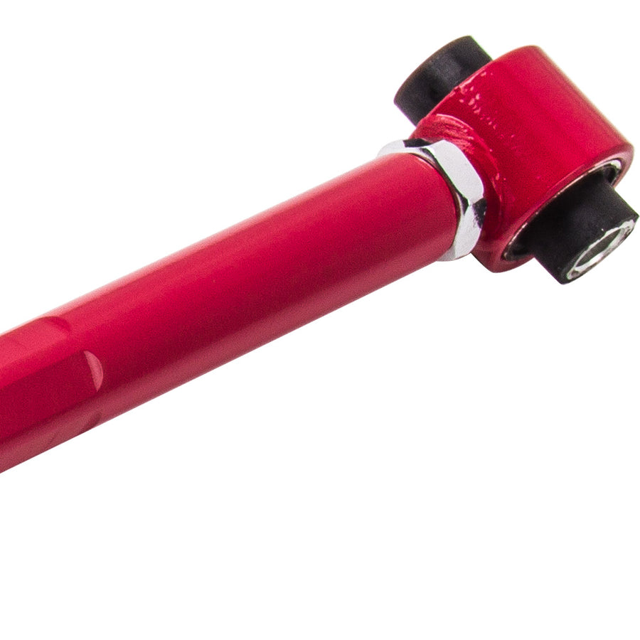 Compatible for BMW E36 Z4 X3 Adjustable Rear Camber Control Arms + Front Camber Plate Red