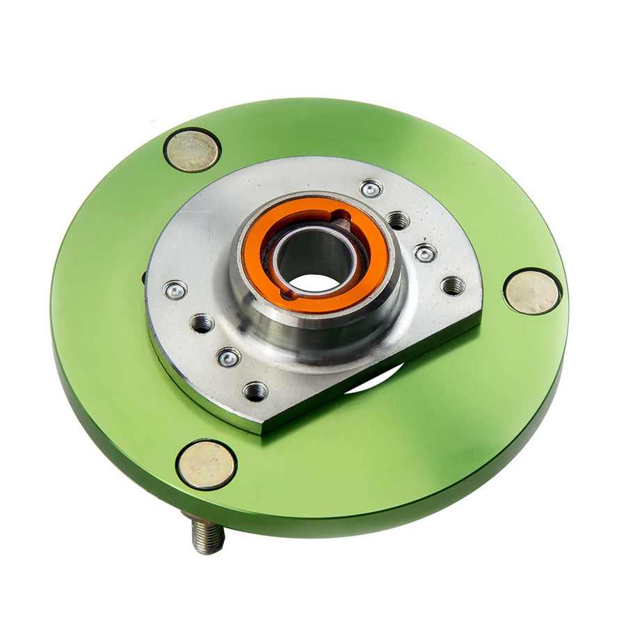 Adjustable Rear Camber Control Arms + Front Camber Plate Green compatible for BMW E46 Z4 X3
