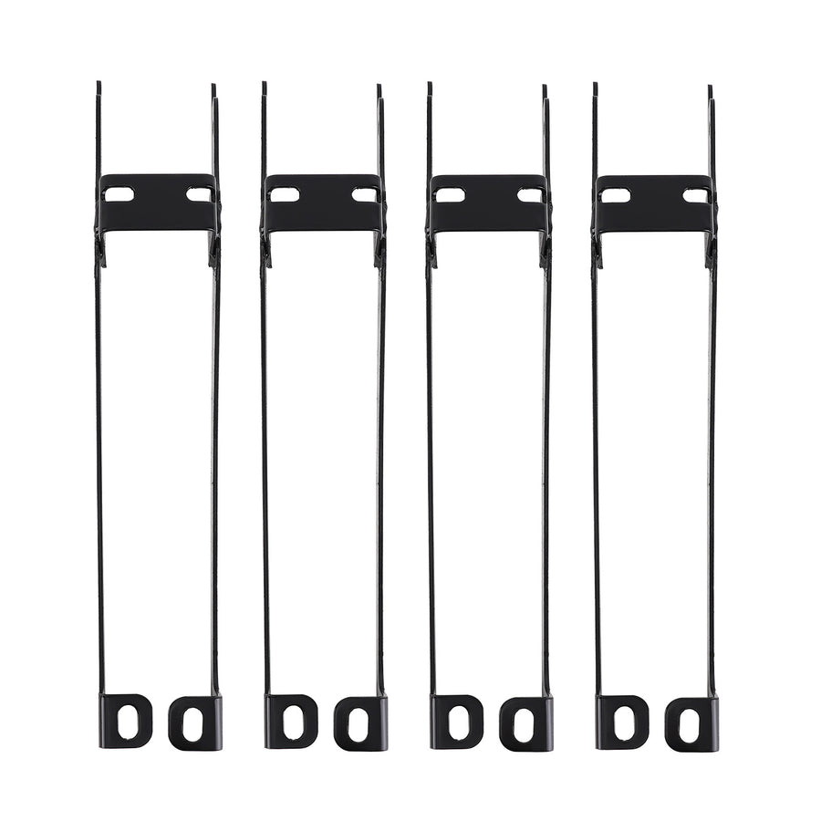Running Board Side Step Bar compatible for Honda CR-V 2017-2022 Black Silver Complete Set