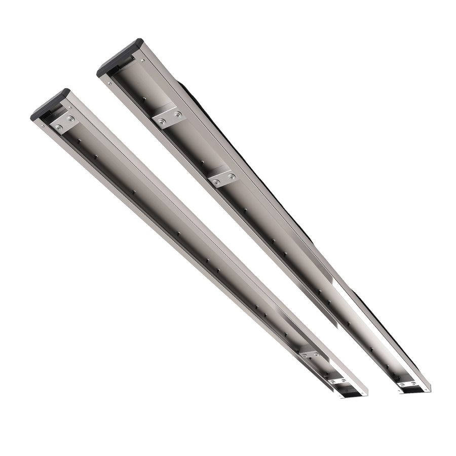 Side Steps Nerf Bar LeftRight compatible for Nissan Titan 2004-2024 Non-Slip Surface