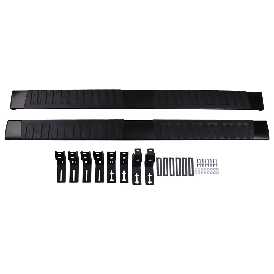 Nerf Bar Side Steps compatible for Toyota Tacoma Double Crew 2024-2025 Non-Slip Surface