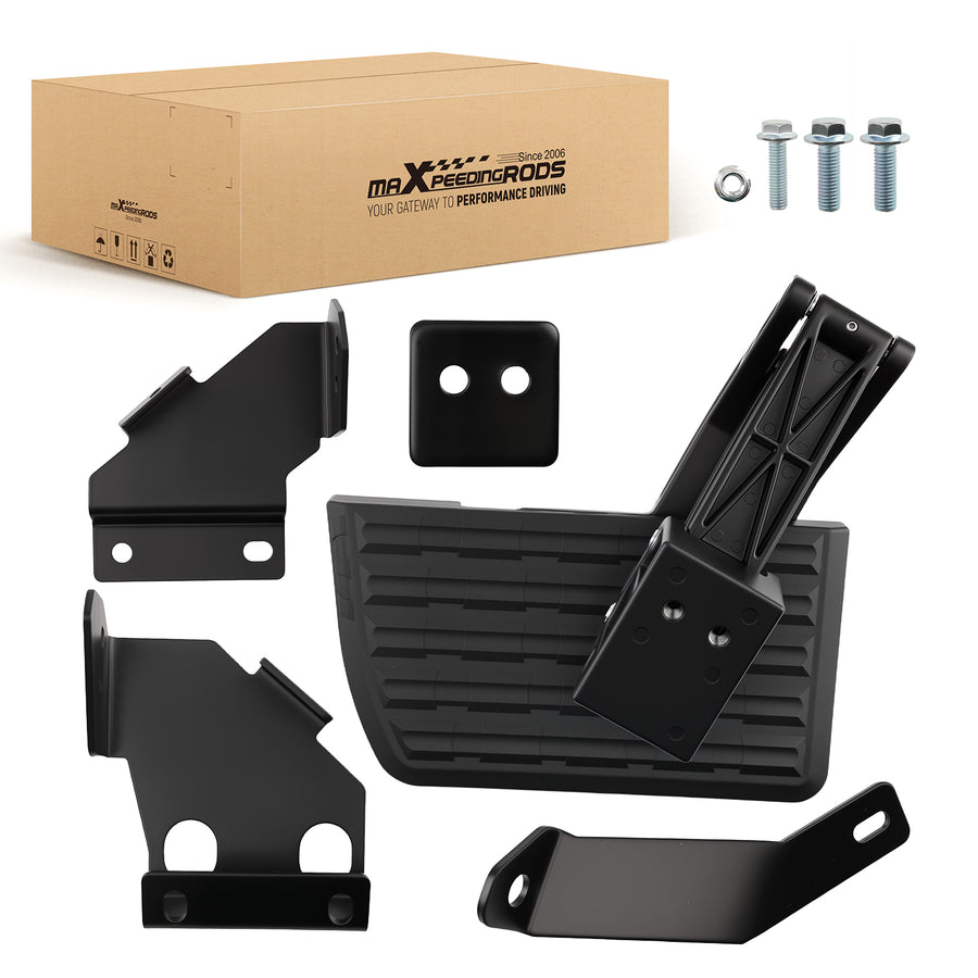 Tailgate Side Bedstep compatible for Chevrolet Silverado 1500 Ltz 2019-2023 Aluminium ABS