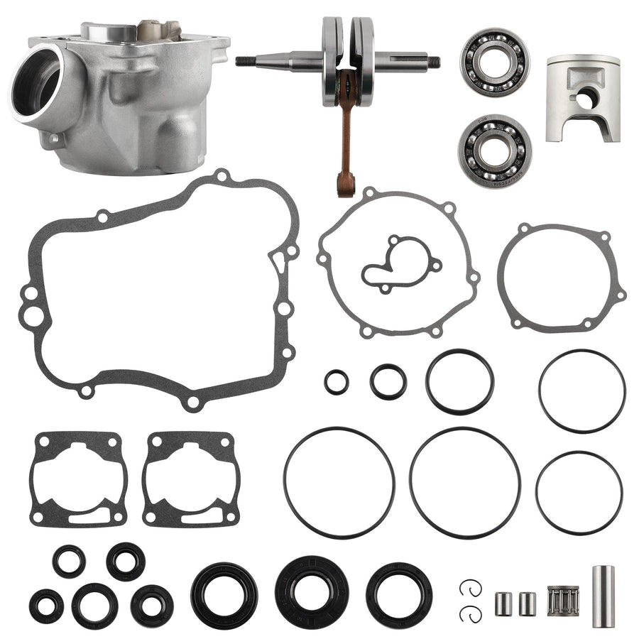 Complete Engine Rebuild Kit w/ Cylinder Crankshaft compatible for Yamaha YZ85 2002-2014