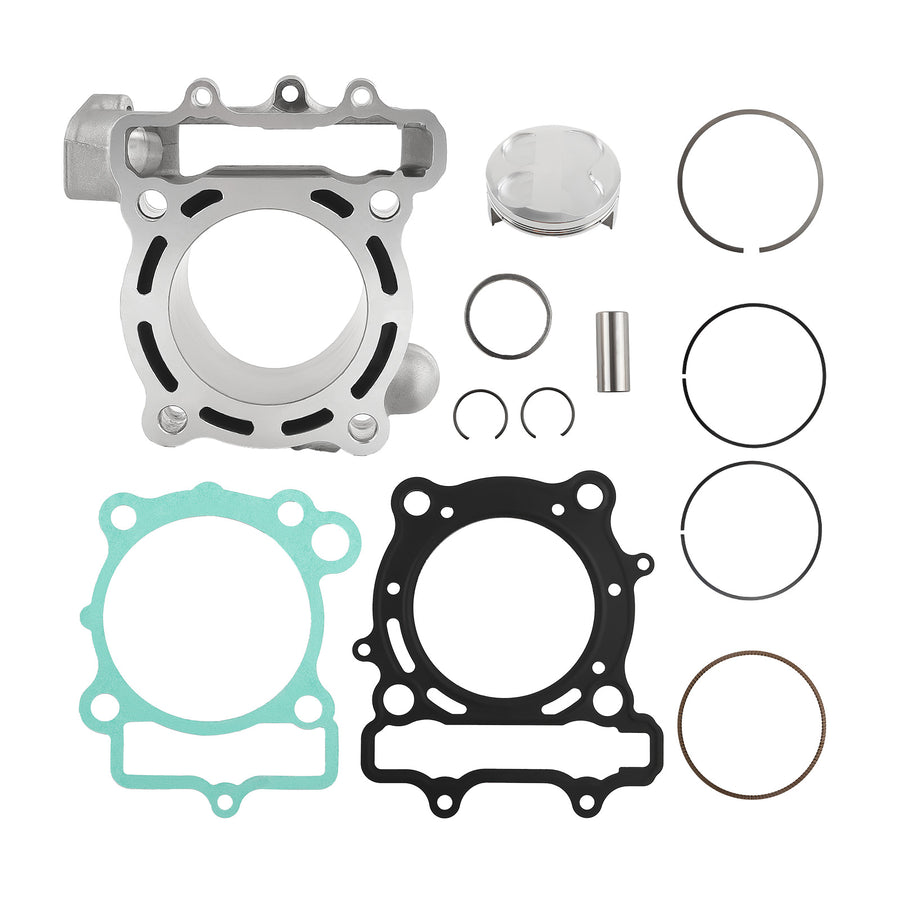Cylinder Piston Rings Top End Gaskets Kit compatible for Kawasaki KX250F 04-08 RMZ250 04-06