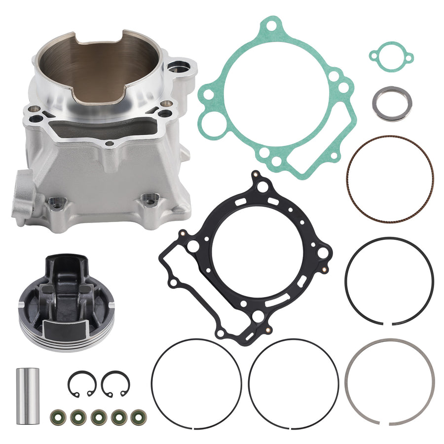 Cylinder Kit Piston 13.5:1 compatible for Yamaha YFZ450 Stock Bore 95mm 2004-2009 2012-13