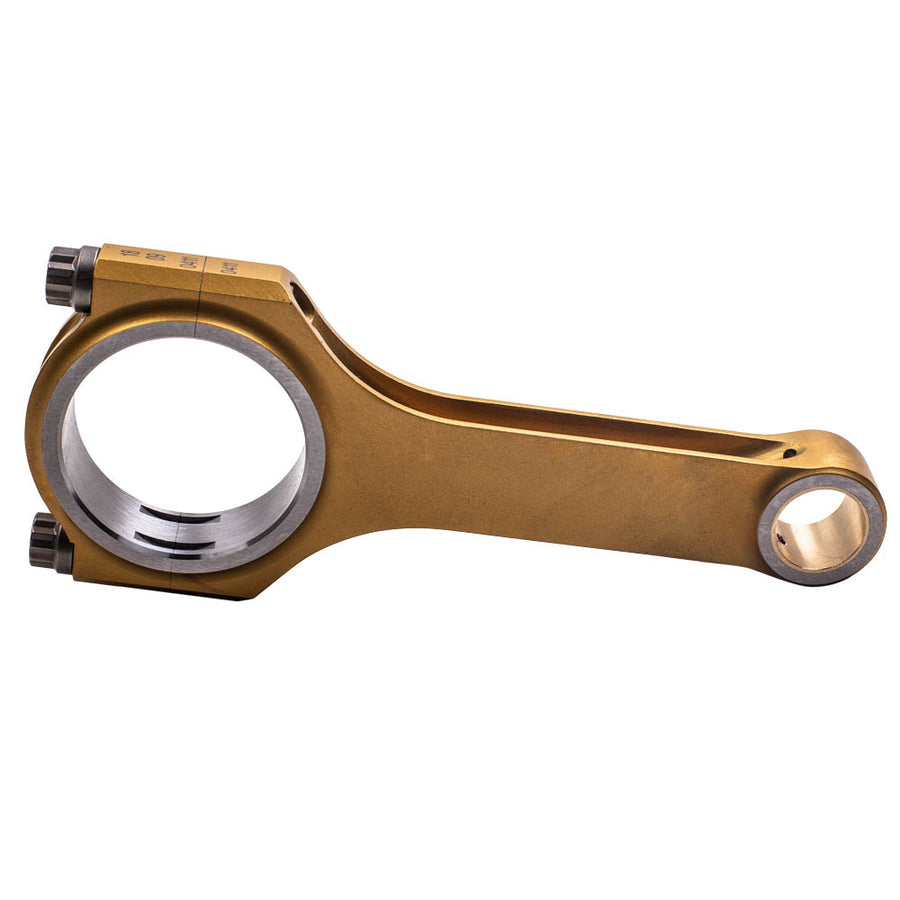 Titanizing 4340 H Beam Connecting Rods compatible for VW 1.9L TDI PD90 PD100 PD115 Conrods