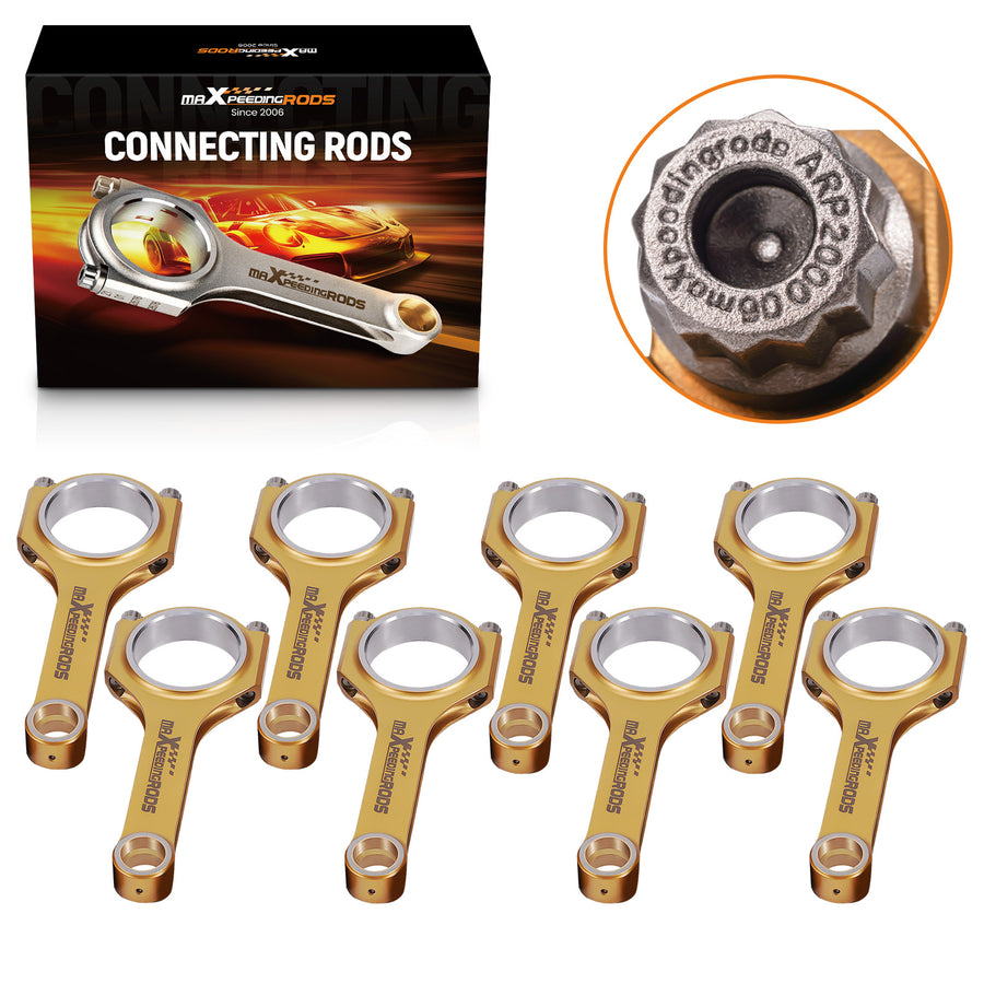 Compatible for Lexus RC RC-F GS-F L10 LC 500 5.0 L 2UR-GSE compatible for V8 ARP2000 4340 Connecting Rods