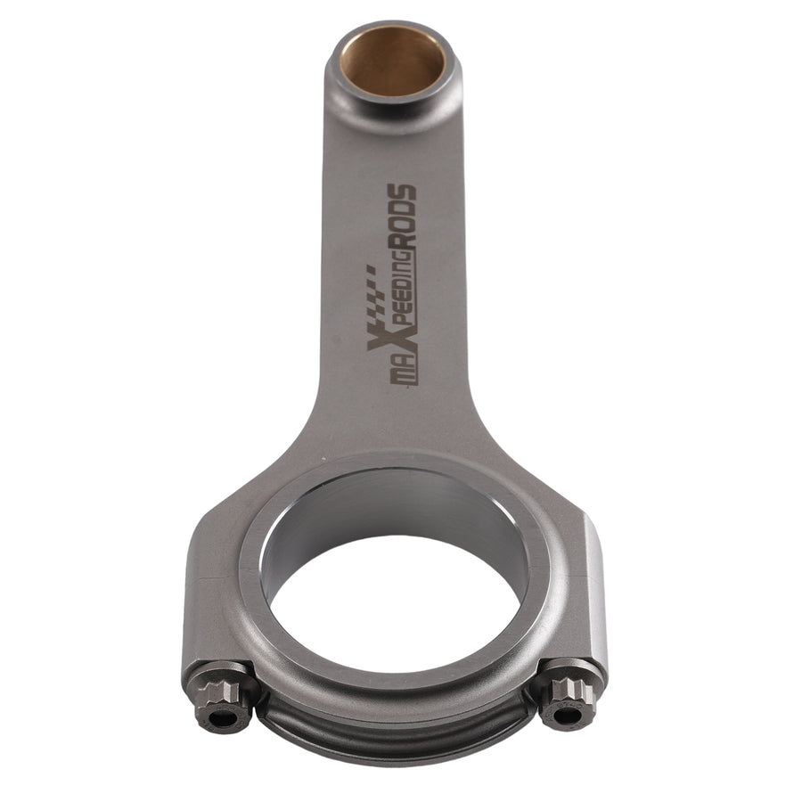 H-Beam Connecting Rods compatible for Ford 351 compatible for Windsor SBF 5.8L Forged 4340 ARP 8740 Bolts