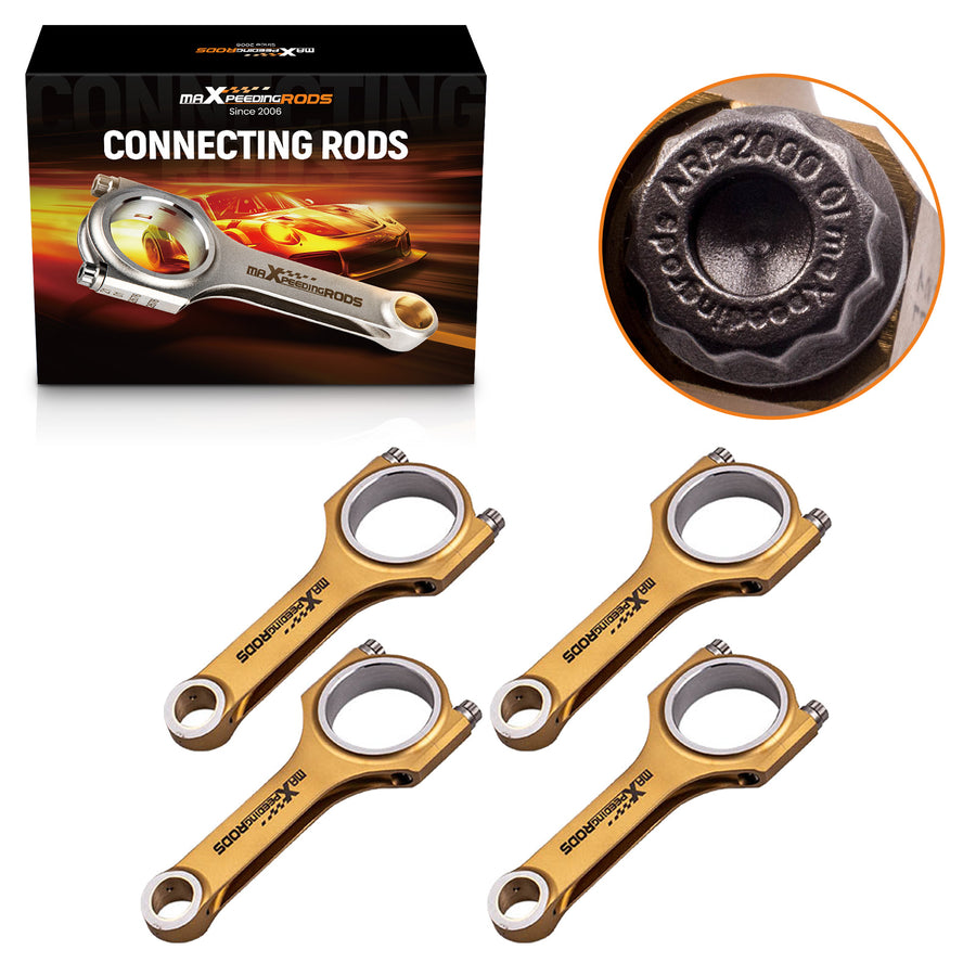 4340 Connecting Rods compatible for Peugeot 207 RC / 308 / Compatible for MINI Cooper S 1.6T EP6DTS
