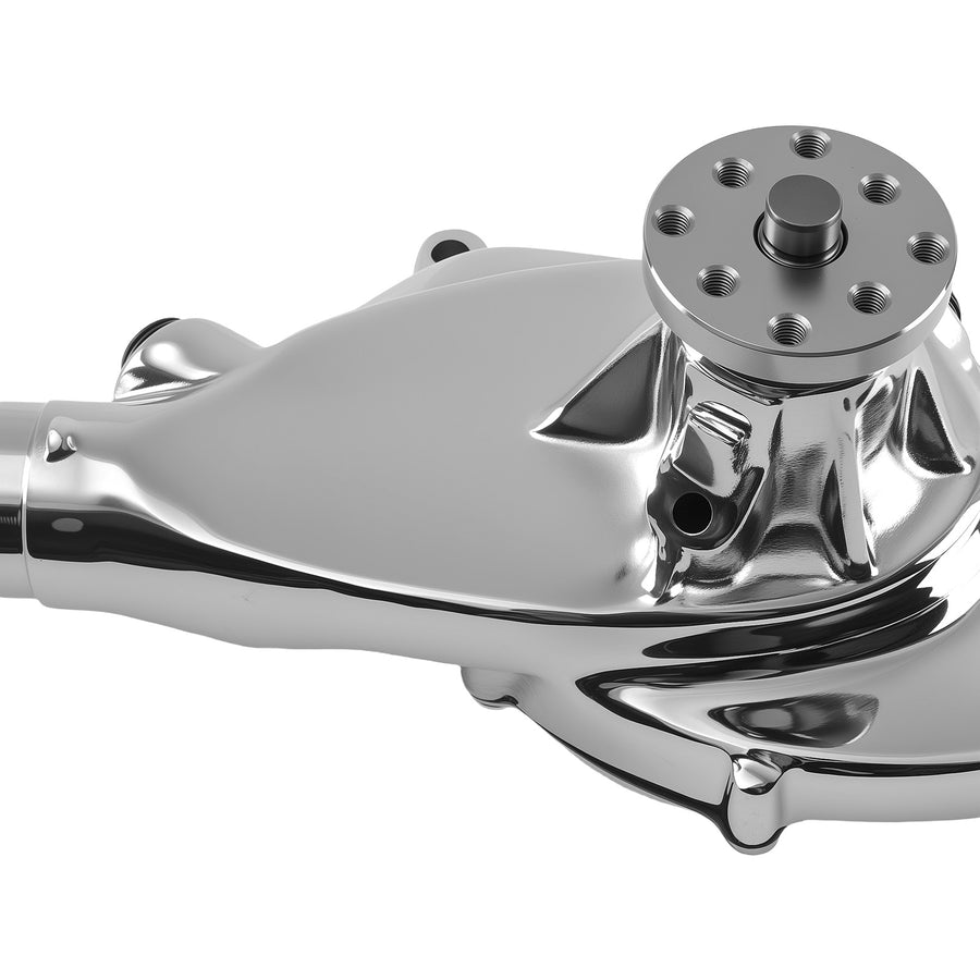BBC Chrome Kit for Big Block compatible for Chevy 396-454 Short Water Pump Pulley Set