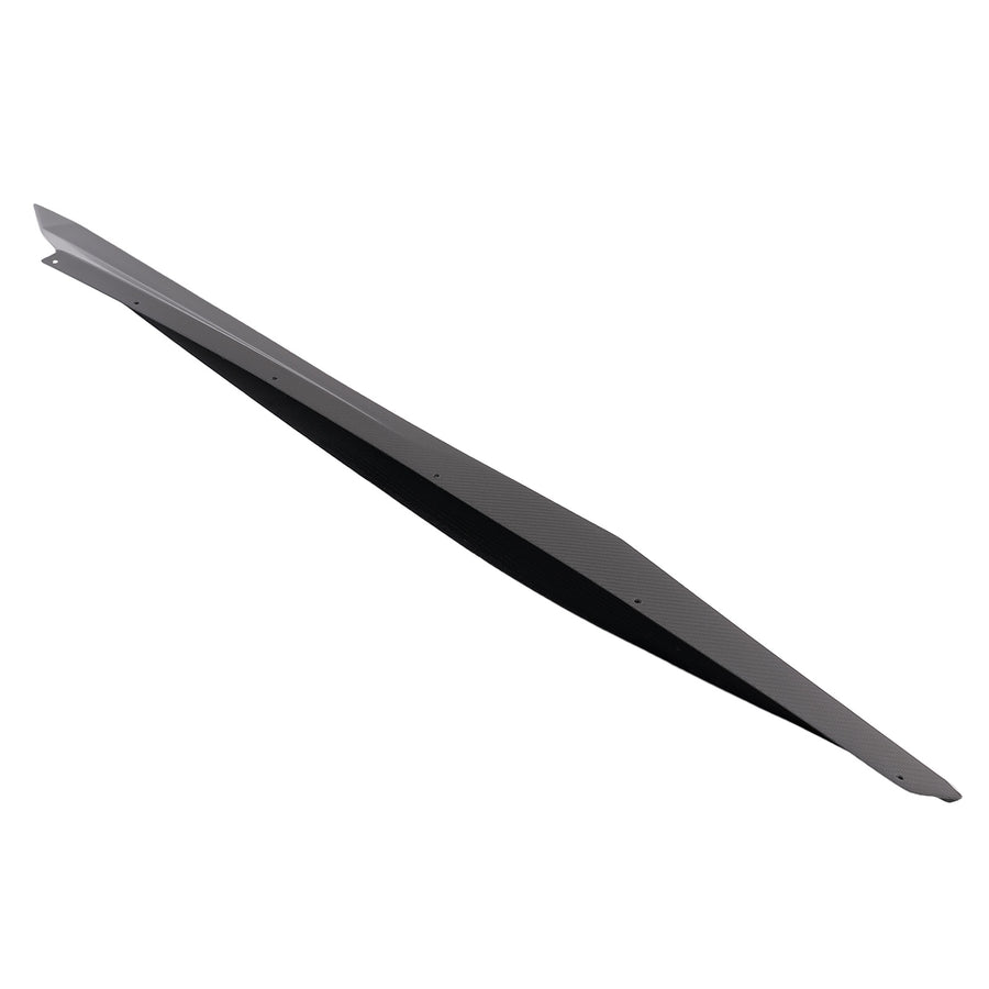 Performance Side Skirt compatible for Chevrolet Corvette Stingray 2020-2024 Carbon