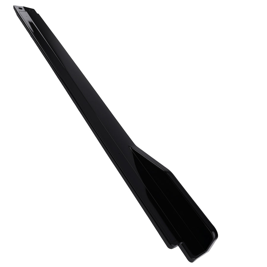 ABS Body Kit Side Skirt Panel compatible for Toyota Camry 18-24 Gloss Black Extension 2PCS