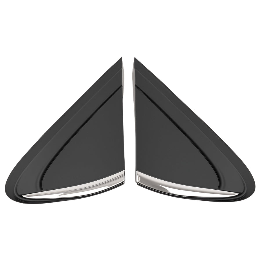 Front Door Trim Corner Cover Triangle Fender compatible for Chevrolet Cruze 2016-2019