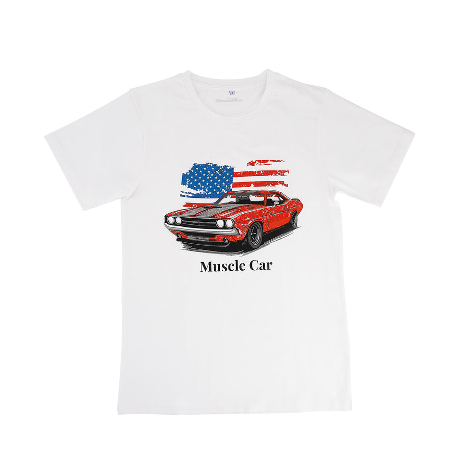V8 Engine Graphic T-Shirt For Car Enthusiasts Gearheads V8 Engine Cool T-Shirt,Size M