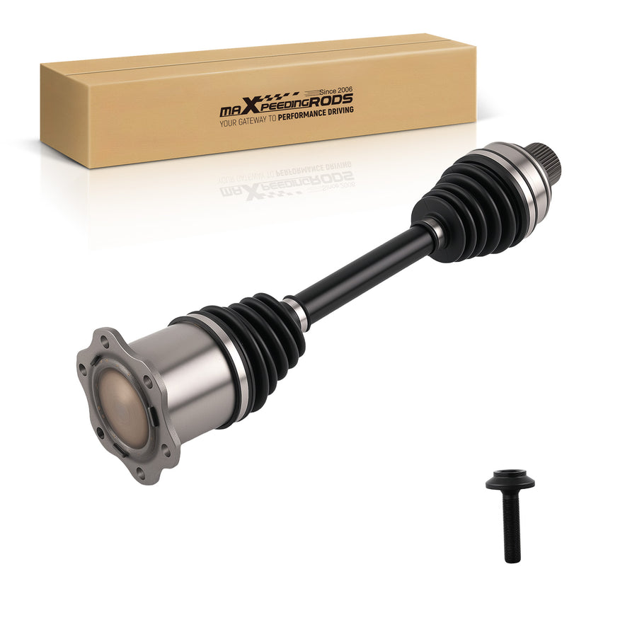 Front CV Axle Shaft Assembly Left or Right compatible for Audi A4 Quattro 2.0L L4 2013-2016